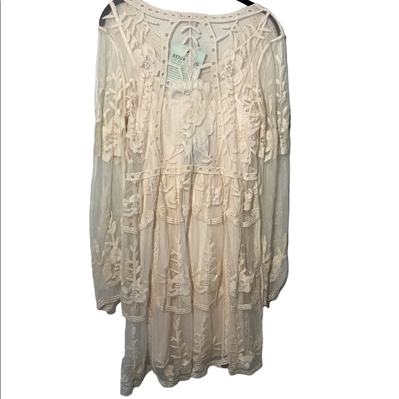 Fashion in Earth CROCHET LACE DRESS (FL) - Picture 9 of 12